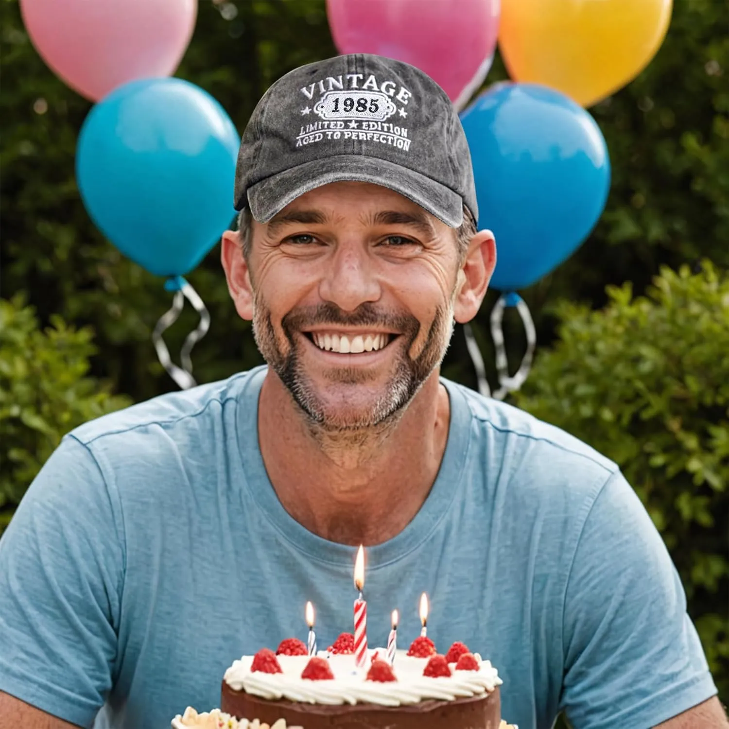 40th Birthday Gifts Women Men Vintage 1985 Embroidered Baseball Cap Gift Ideas Hat