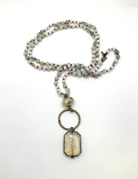 Amazonite Beaded Necklace