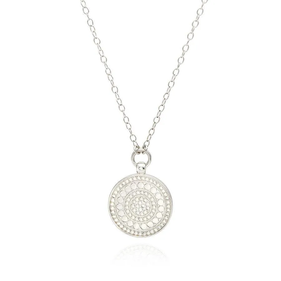 Anna Beck Classic Reversible Disc Pendant Necklace