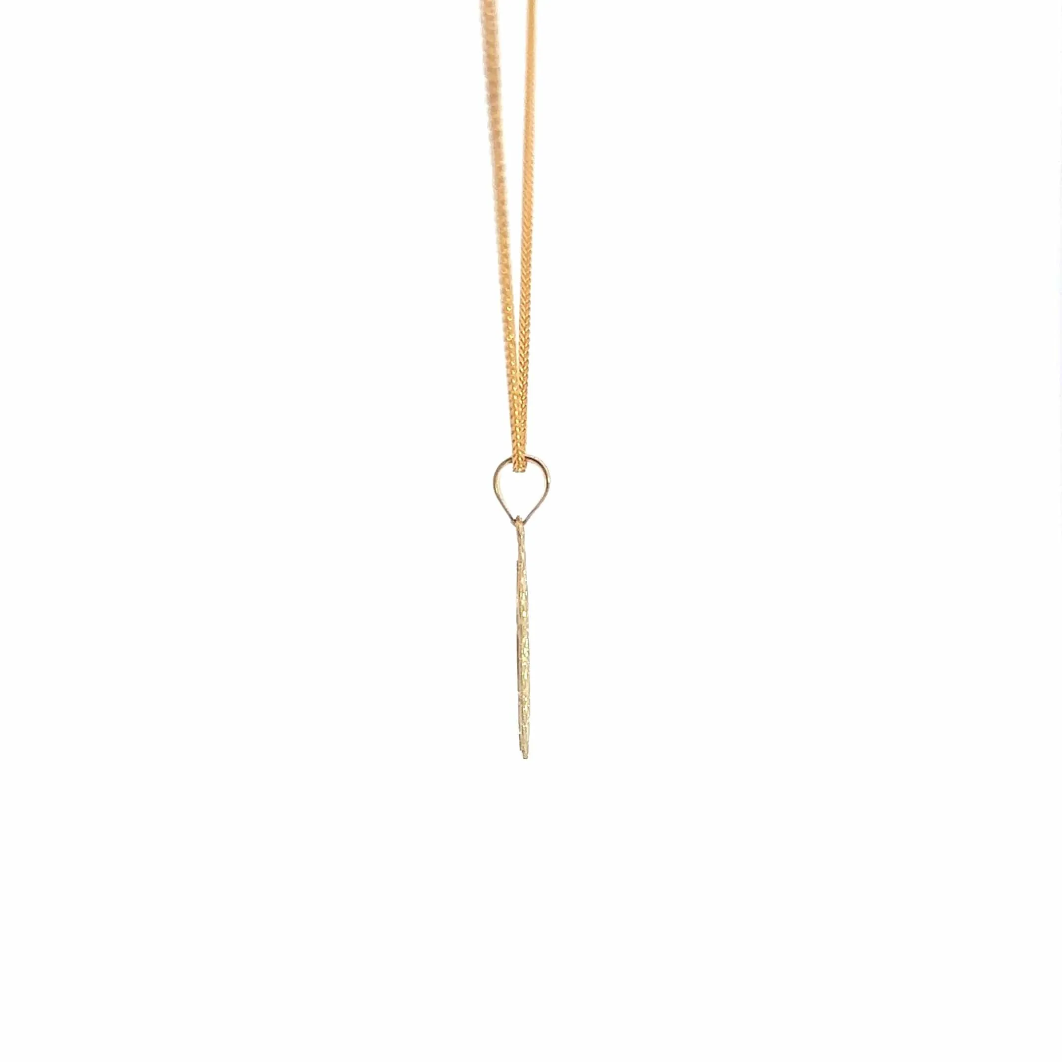 Baikalla 14k Yellow Gold Taurus Pendant Necklace