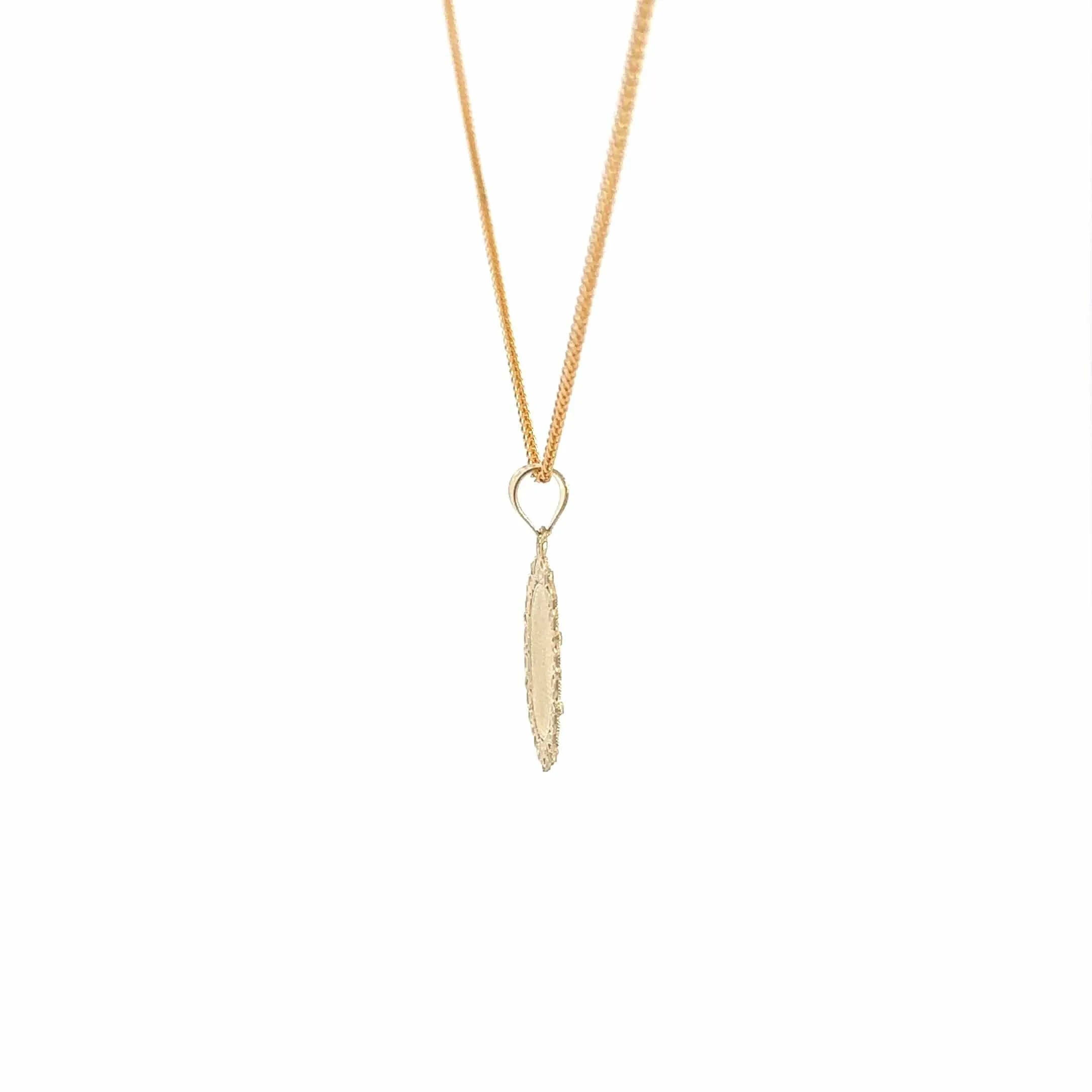 Baikalla 14k Yellow Gold Taurus Pendant Necklace