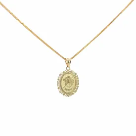 Baikalla 14k Yellow Gold Taurus Pendant Necklace