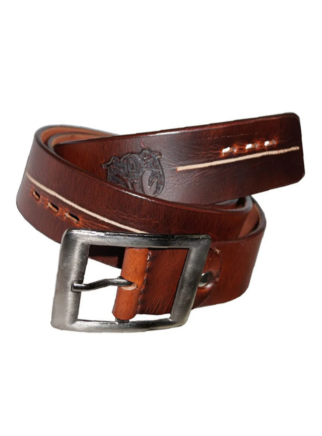 Best Selling Leather Mens Casual Belt Pull Up
