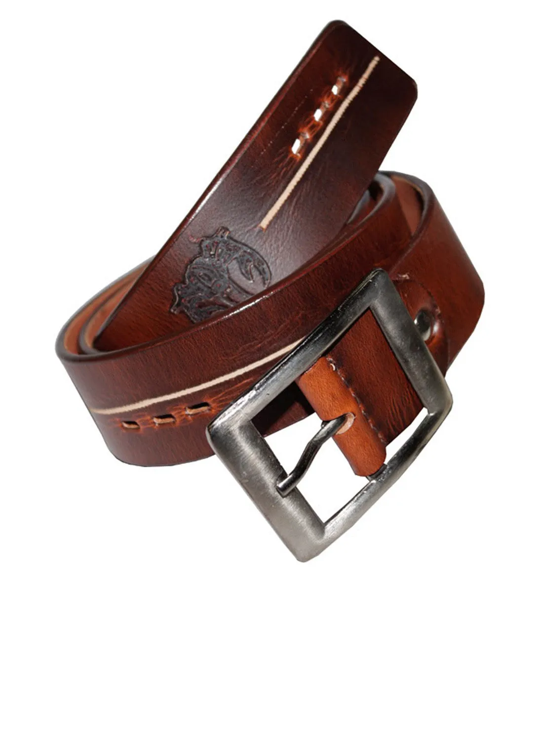 Best Selling Leather Mens Casual Belt Pull Up