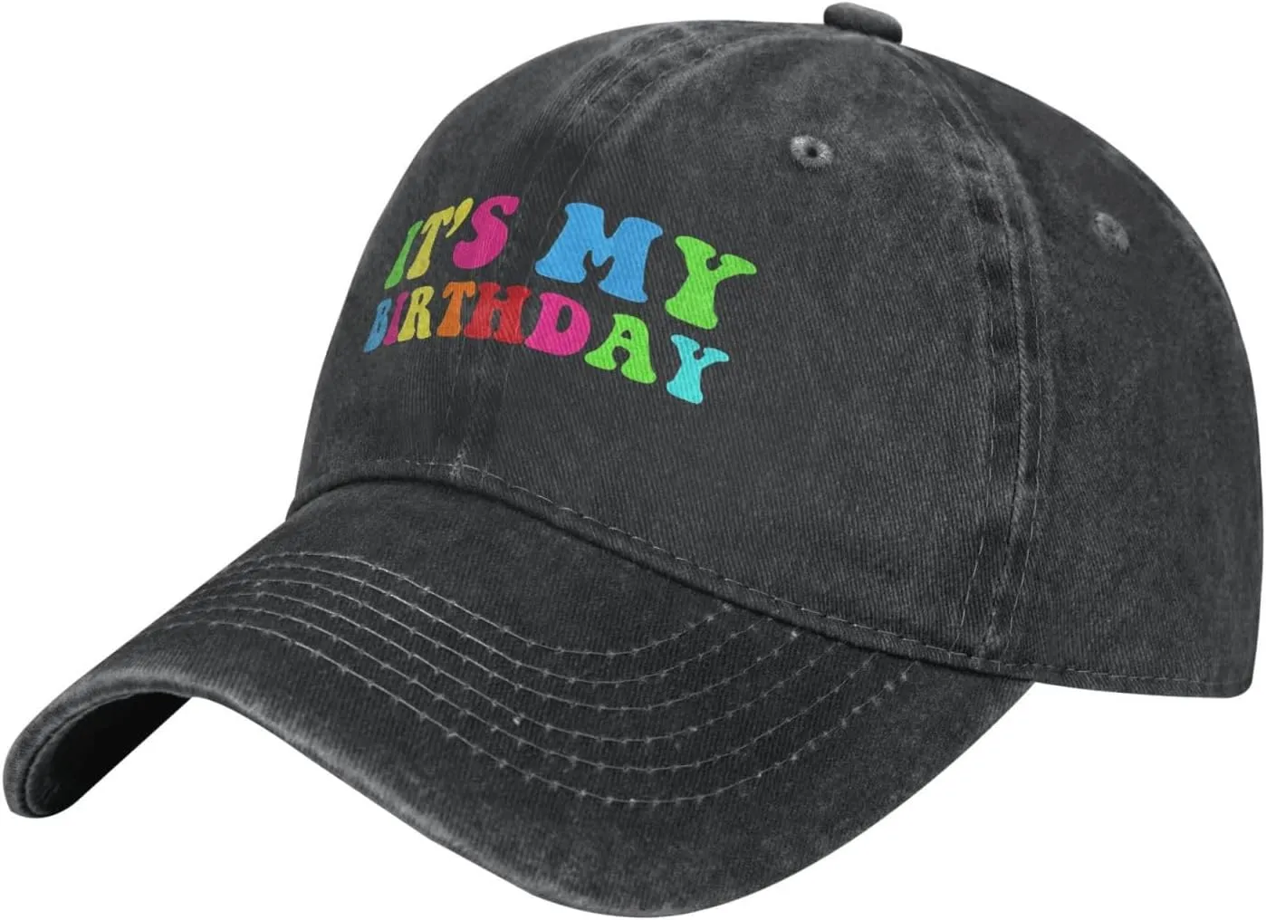 Birthday Baseball Cap for Men Women, Adjustable Hat for Party