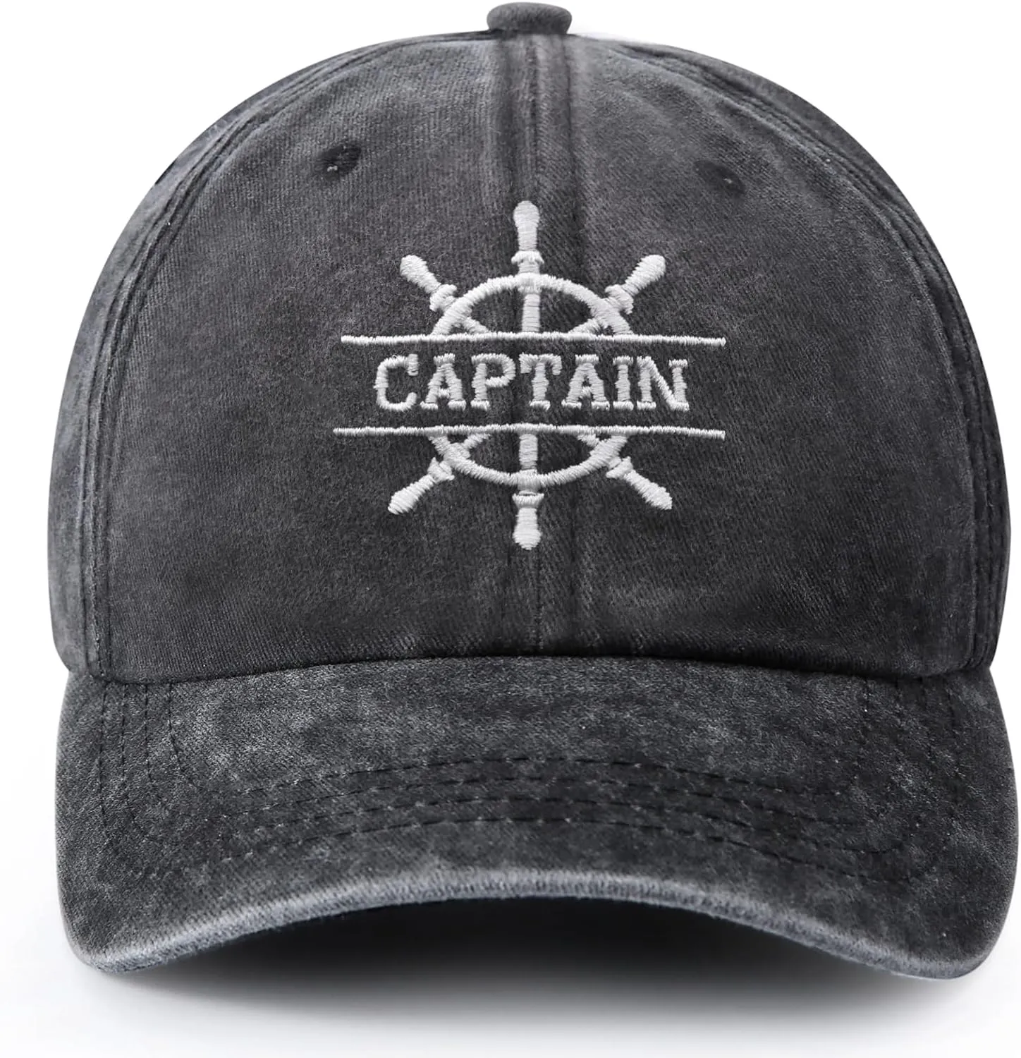 Boat Captain Hat for Men, Gifts for Boat Owners, Boating Gifts, Adjustable Baseball Caps