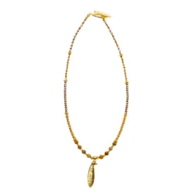 Brandy Crystal Necklace