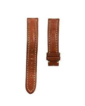 Breitling Brown Padded Leather Watch Strap -$700 APR w/ CoA!