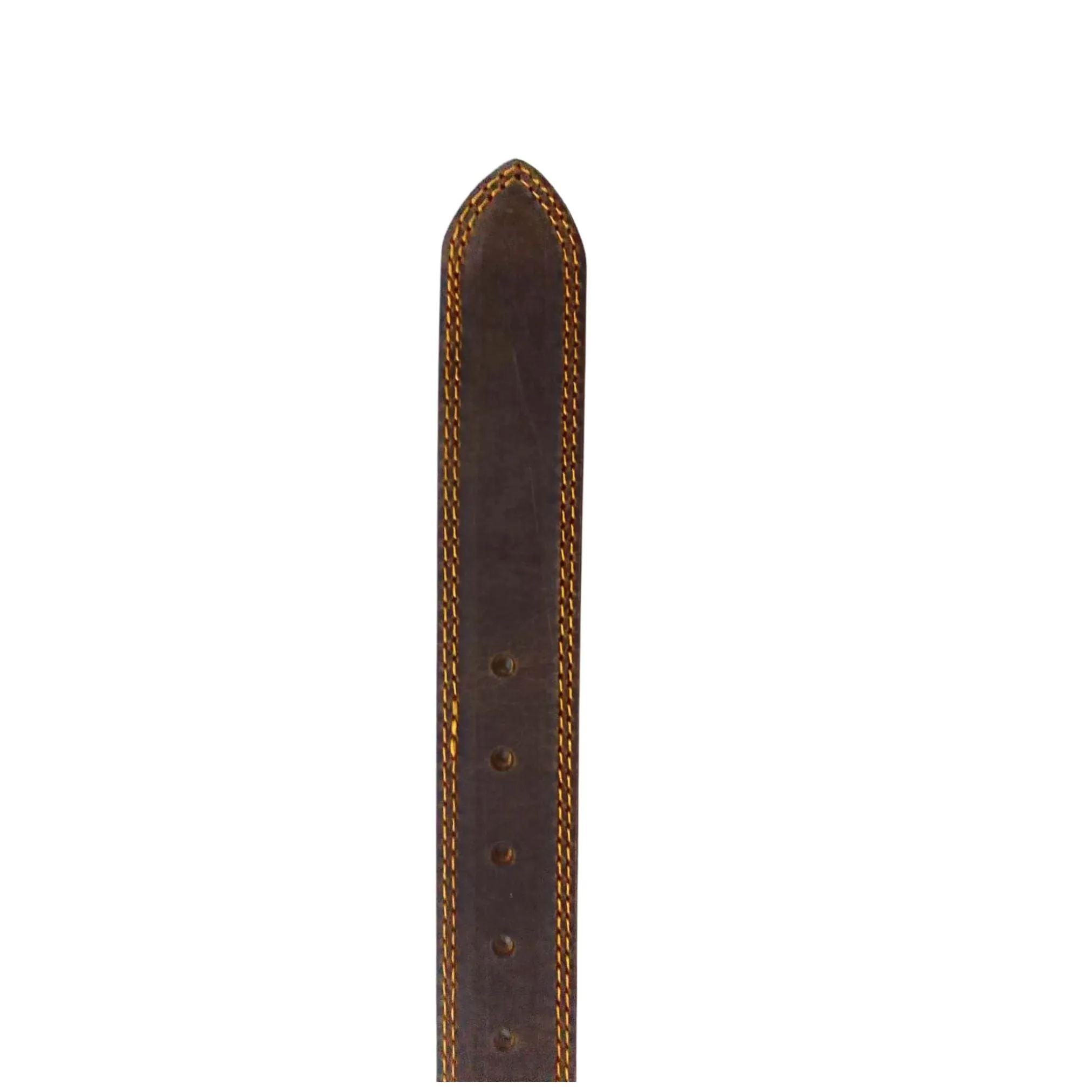 Buffalo Brown Casual Belt - Double Stitched 40mm Wide