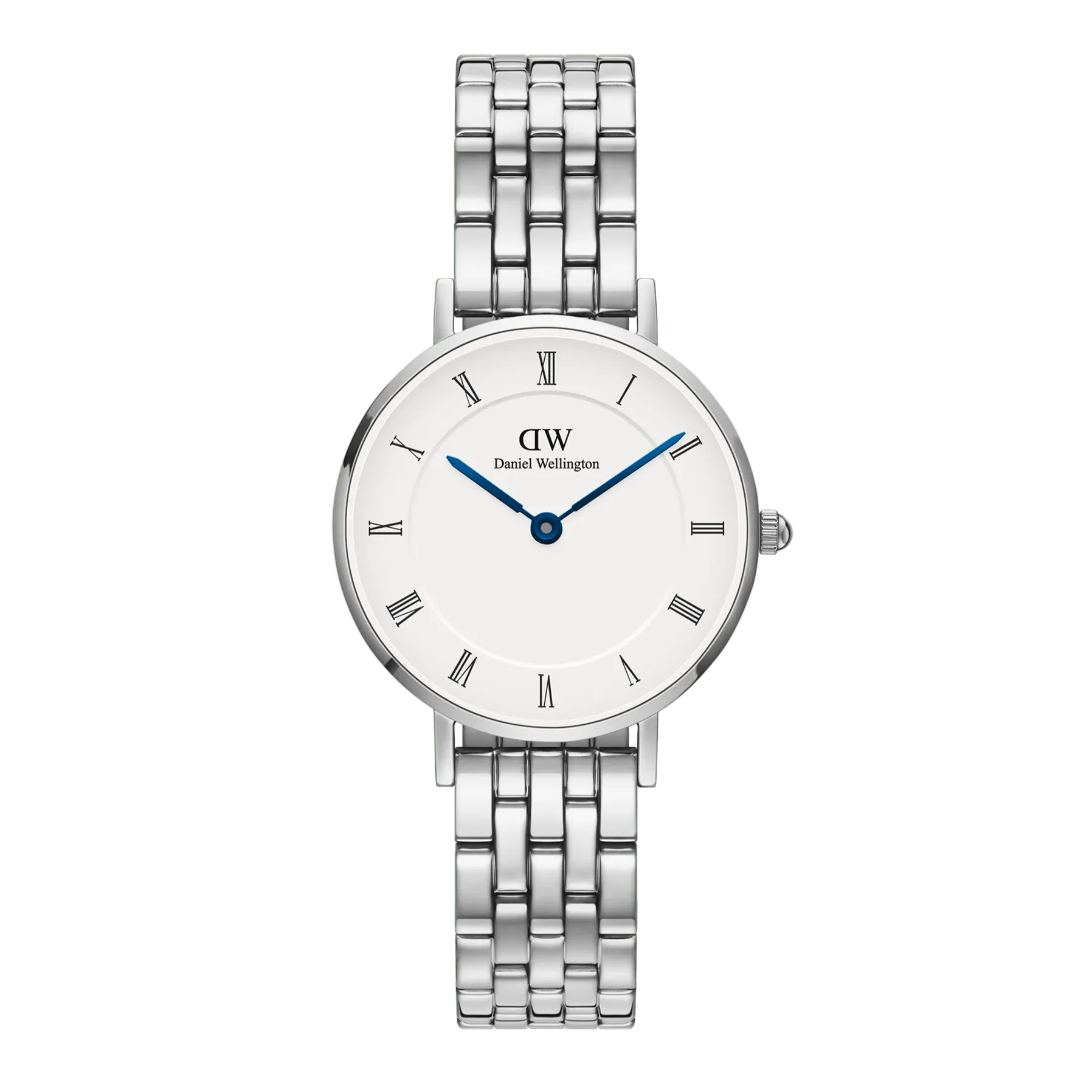 Daniel Wellington - Petite Roman Numerals 5 link silver