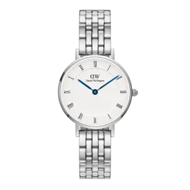 Daniel Wellington - Petite Roman Numerals 5 link silver