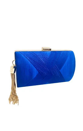 DEANNA EVENING BAG IN BLUE