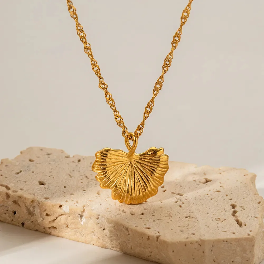 Gingko Leaf Necklace