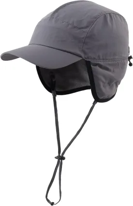 Home Prefer Waterproof Men's Winter Hats with Visor Warm Fleece Lined Baseball Cap Earflaps Trooper Trapper Hat for Men