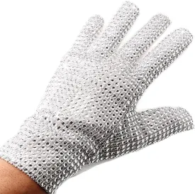Rhinestone gloves for kids Sparkling Sequin Gloves Costume Gloves for party show halloween christmas gift