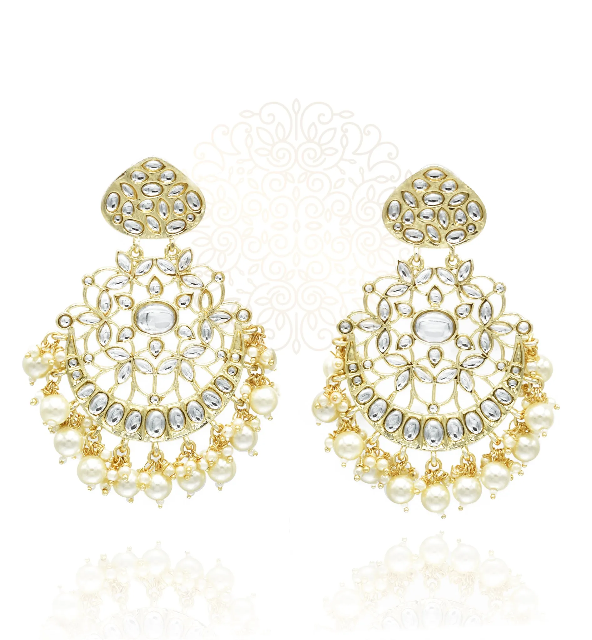 Shahnaz Kundan Earrings