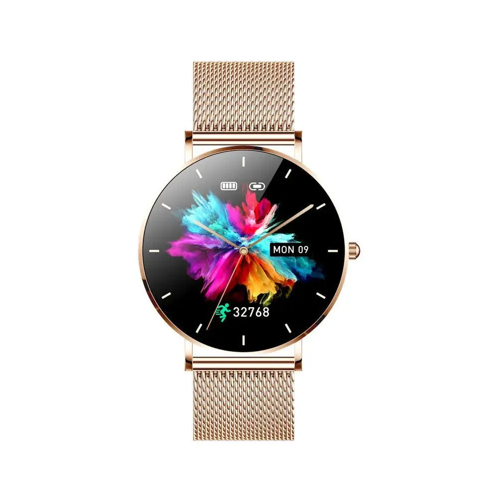 T8 smartwatch AMOLED ultra-thin female bracelet sports health meter step heart rate blood pressure sports smart bracelet