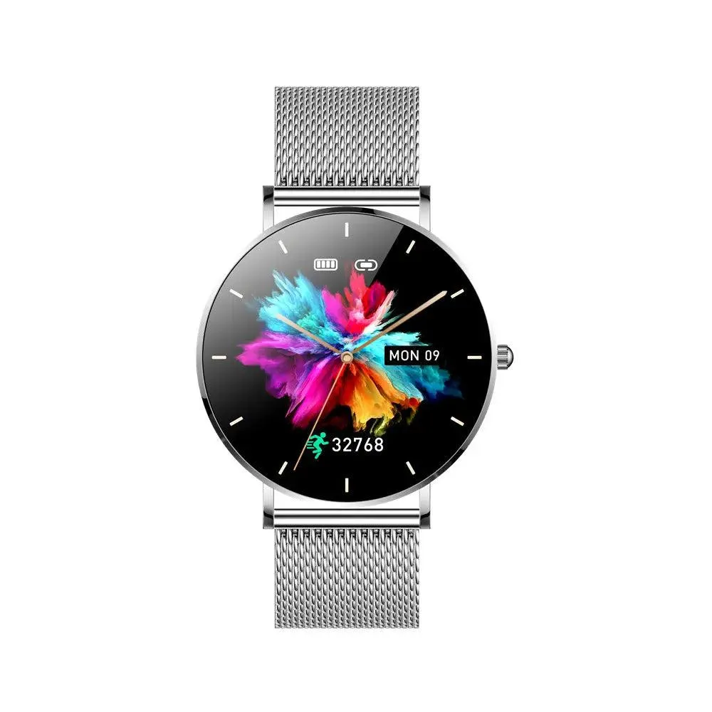T8 smartwatch AMOLED ultra-thin female bracelet sports health meter step heart rate blood pressure sports smart bracelet