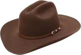 Unisex Western Cowboy Hat Wool Felt Hats Fedora Wide Brim Hat
