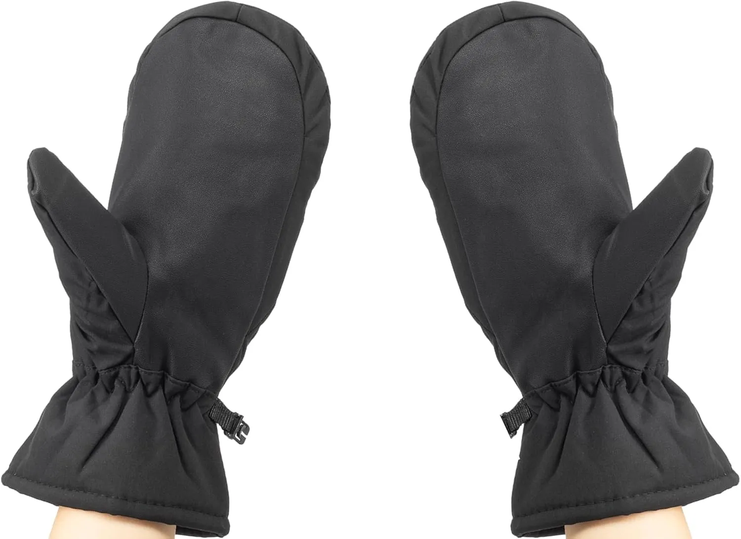 Winter Cold Weather Mittens Warm Water-proof Gloves Sherpa Fleece Lined for Women Men S/M