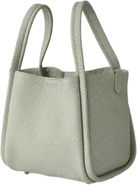 Women's Classic Design Luxury Leather Bag Soft Handbag Fashion Multi functional Bucket Bag Elegant Handbag